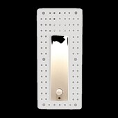 无边框嵌入式 86型人体感应地脚灯楼梯过道墙角踏步预埋隐形踢脚灯