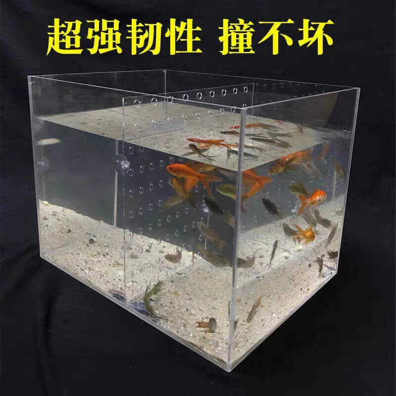 透明鱼缸盖上盖盖板网板防跳网混养隔板PC板任性好强度高专业定制