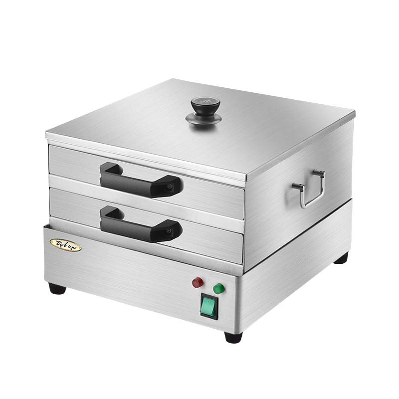 华阳电热肠粉机家用小型迷你多功能抽屉式广东肠粉蒸机蒸盘早餐机