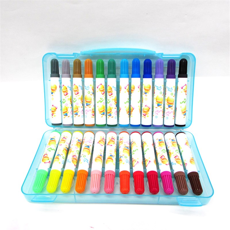 雄狮36色水彩笔 幼儿园彩笔套装儿童小学生12色24色48色彩笔包邮