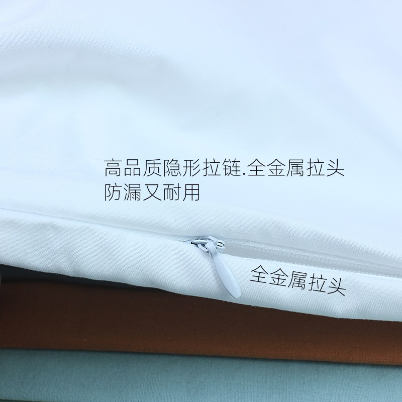 枕头枕芯大号沙发方形内胆套抱枕袋子内衬酒店保护白色拉链空套