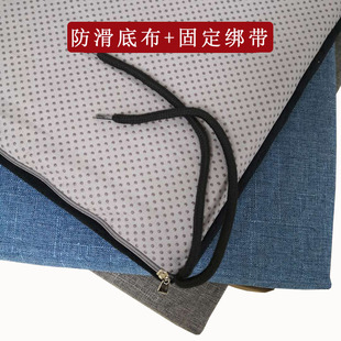 通用折叠摇摇椅懒人防滑垫秋冬季 可拆洗乳胶坐垫躺椅垫子四季 加厚