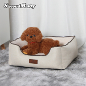 四季 通用狗窝猫窝耐咬可拆洗中小型犬夏天凉窝冬保暖宠物狗床垫子