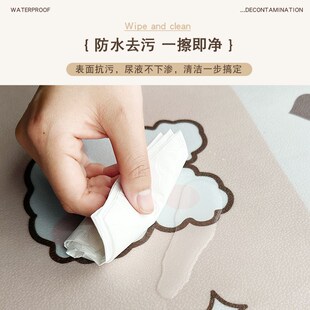 宠物专用地垫防水防尿防滑免洗狗狗围栏笼垫子饲养猫窝餐地毯定制