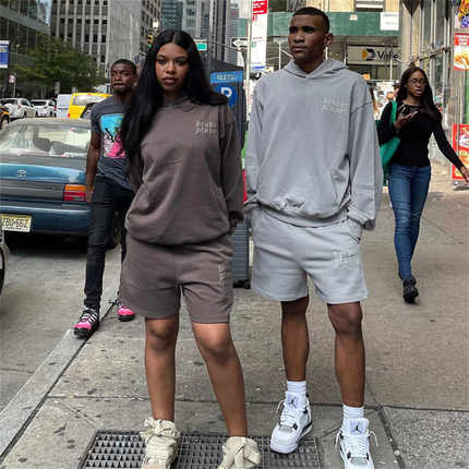 Broken Planet  韩国直邮学生新款休闲短裤高质量麻绳运动裤