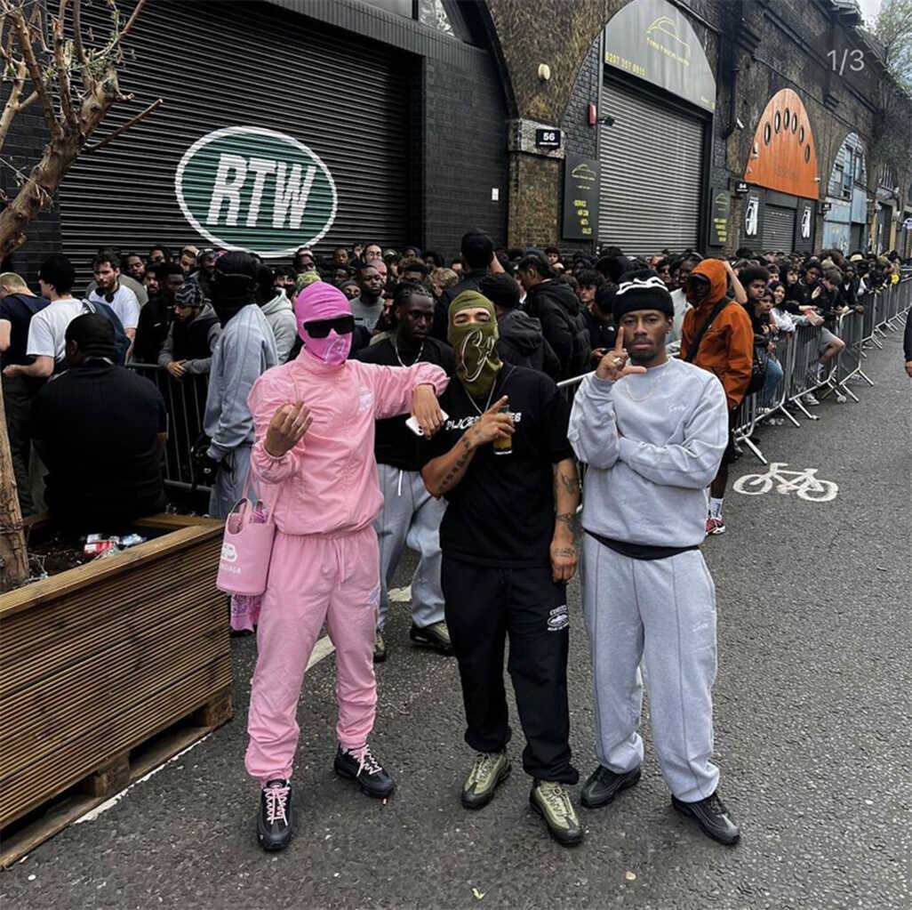 卫衣宽松薄款梭织套装Corteiz