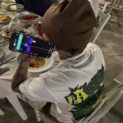 SYNA 潮流宽松休闲短袖T恤 GRAF PRINTED TEE 男女款印花时尚上衣