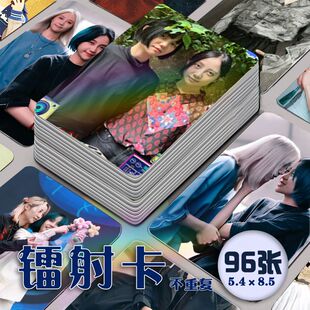 福禄寿FloruitShow乐队镭射小卡96张全套饭制专辑lomo卡应援纪念