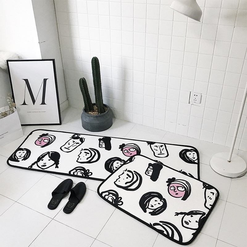. Doormat bekd front bay window kitchen floor mat x longz
