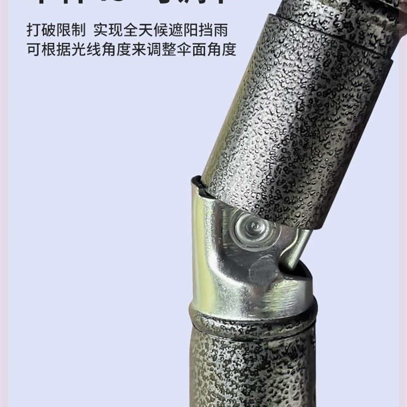 遮阳伞遮阳伞户外摆摊大型圆形沙滩斜坡伞室外地摊伞做生意庭院伞