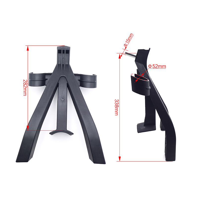 越野摩托车停车架起车架边角架边撑侧梯前减震拖车工具支撑架通用