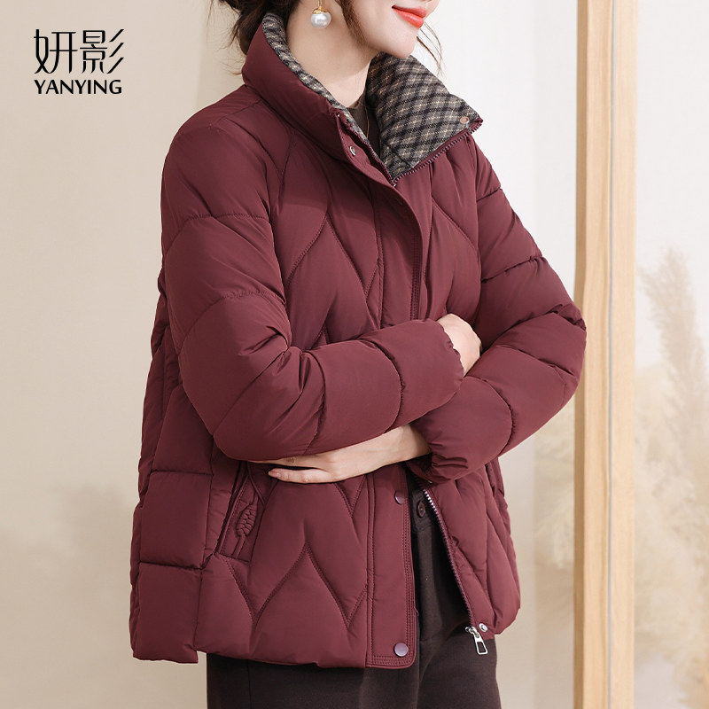 妍影中老年女装棉衣外套2025新款高端上档次妈妈装加厚衣服棉袄冬,女装/女士精品,中老年女装,淘宝优惠券,粉丝福利购,淘宝优惠卷