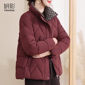 妍影妈妈冬装 时尚 保暖棉衣