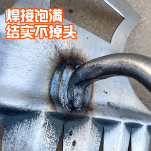 多齿除草耙子锄头农用开荒搂草拔草神器铲草农具全钢翻地松土工具