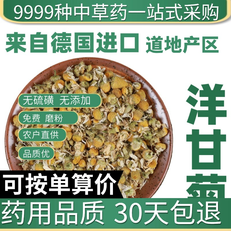 中药材 特级天然洋甘菊 正品新货洋甘菊 50克 小洋甘菊泡茶药用