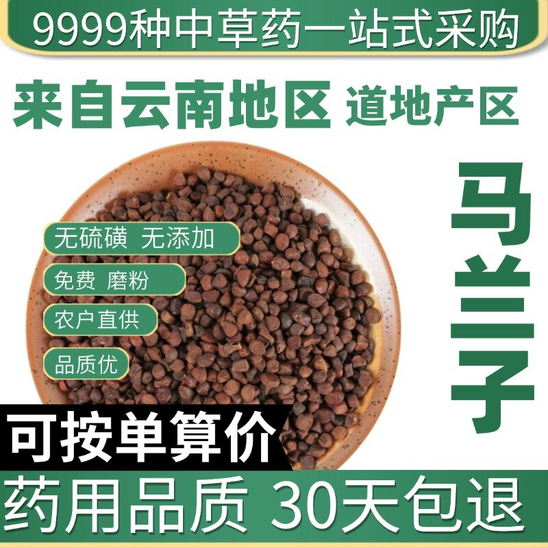 中药材野生庵闾子 马兰子 马楝子 马莲子 正品马蔺子庵闾子 50克
