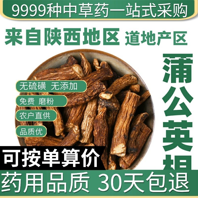 特级蒲公英根50g蒲公英根干货泡茶泡水食用原产地直发农家干货