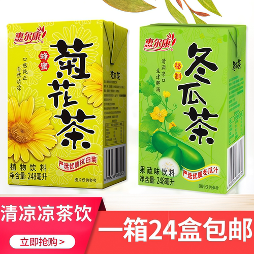 冬瓜茶植物凉茶饮料解暑夏季饮品