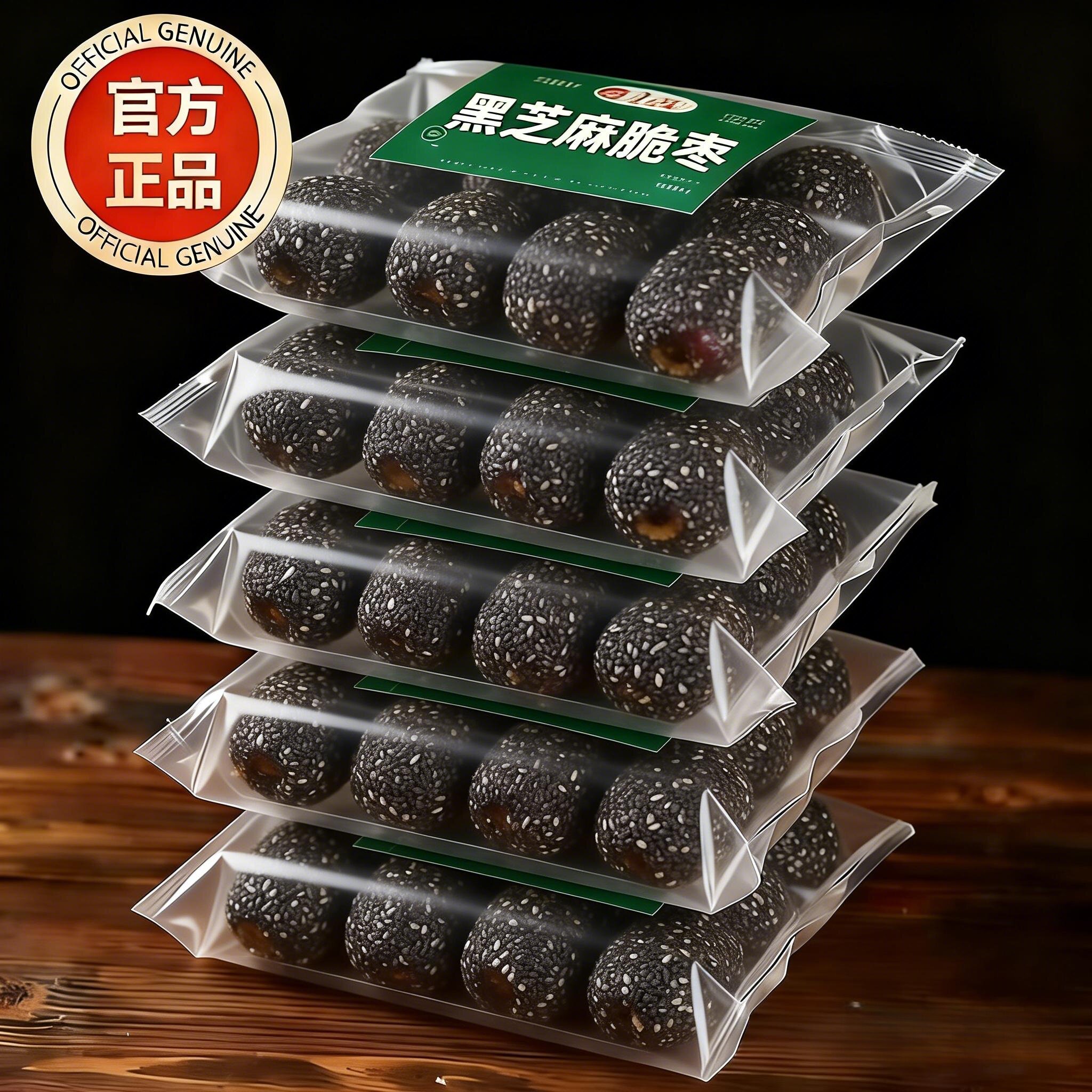 新疆特产黑芝麻脆枣去皮去核红枣特级灰枣健康营养零食办公室解馋