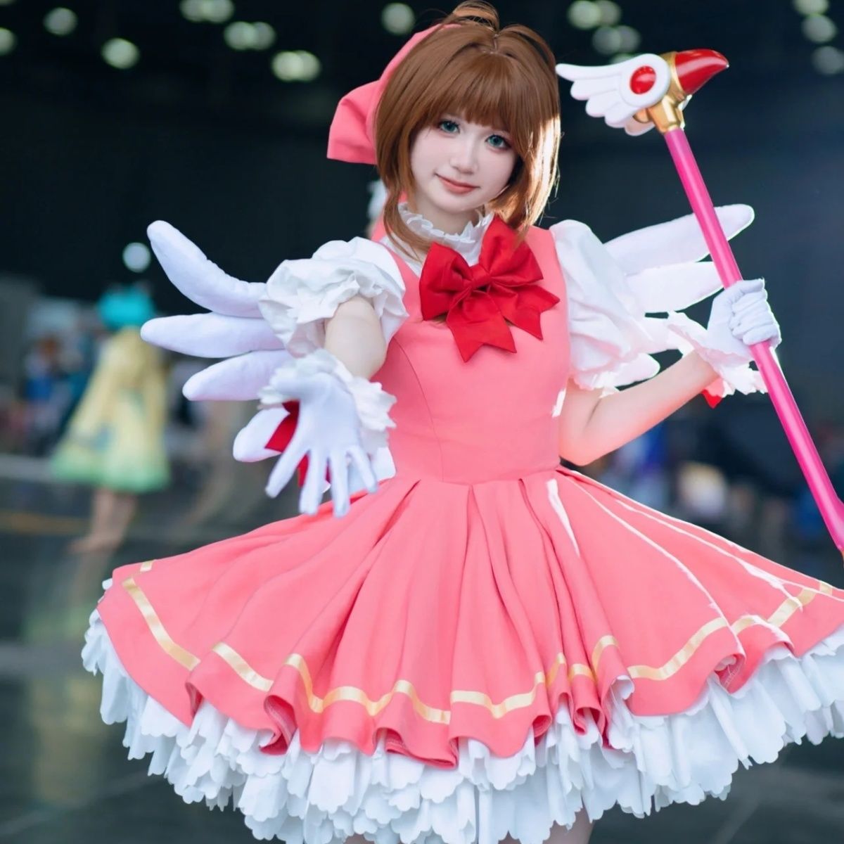 有儿童款小樱战斗服全套cos服魔法少女动漫百变小樱cosplay服装女