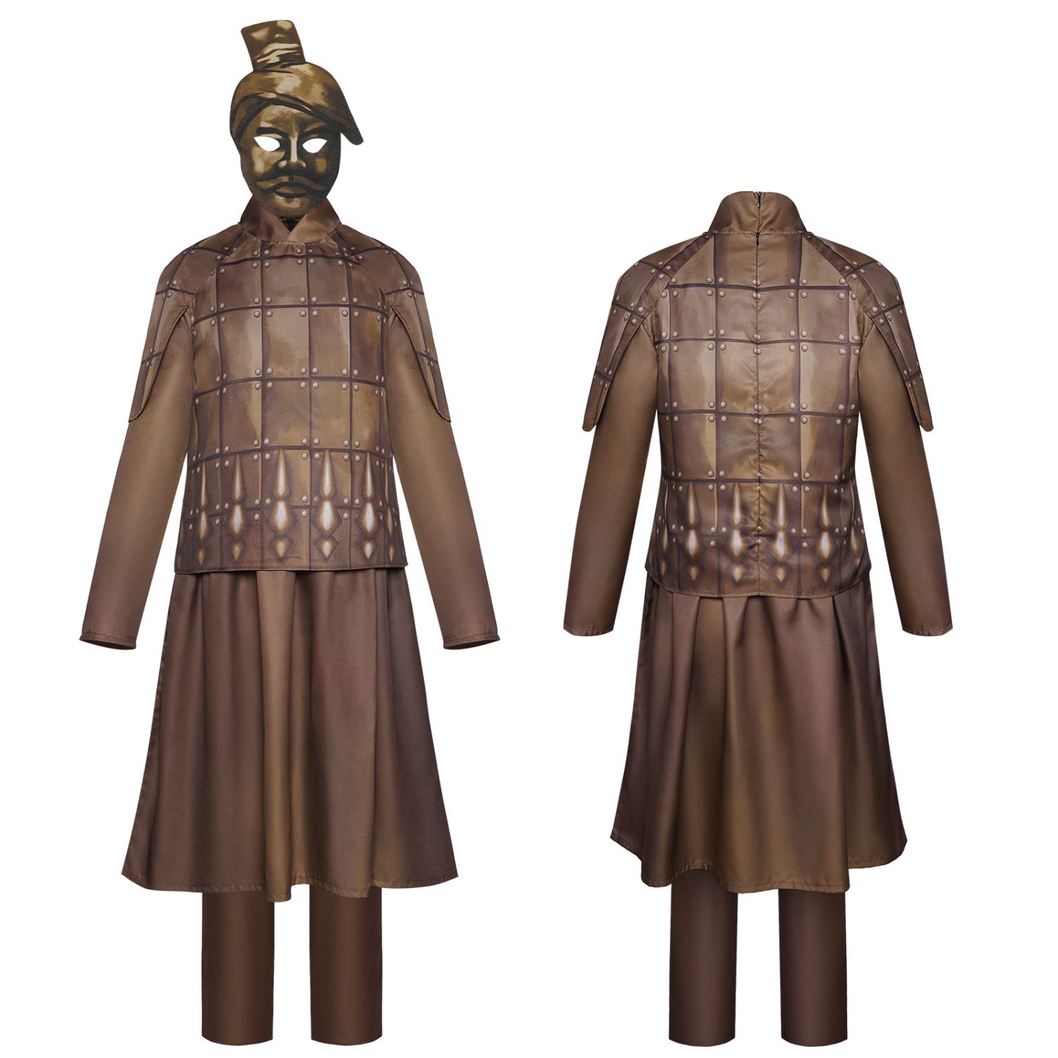 秦始皇陵兵马俑cos服万圣节cos兵马俑套装cosplay表演服全套现货