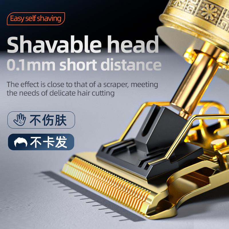 直销新款理发器跨境t9剪发器油头推光头神器电推剪理发推子金属机