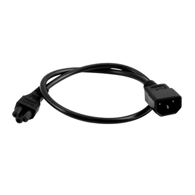 直销新款品字转梅花C14C5全铜高品质转接电源延长线IEC20认证机箱