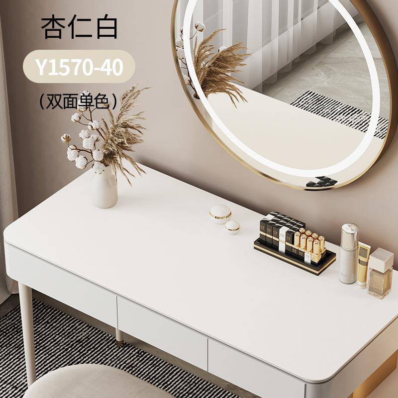 直销新款梳妆台桌垫轻奢高级感美甲化妆桌面垫子大学生宿舍皮革防