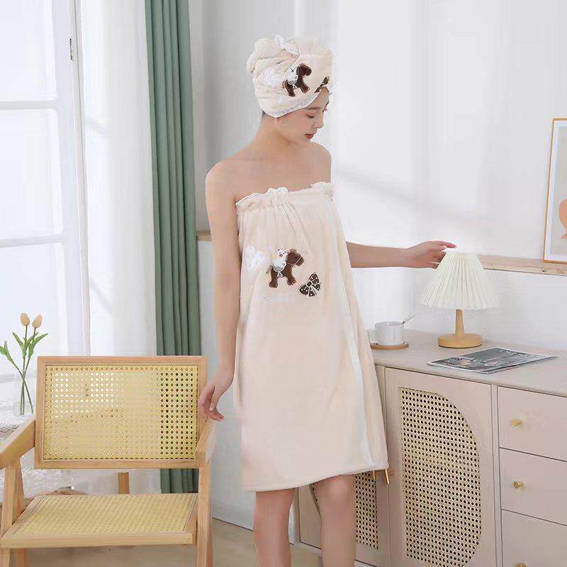 新款直销小马宝莉干发帽蕾丝花边浴裙玩偶可爱卡通加厚浴帽洗脸巾