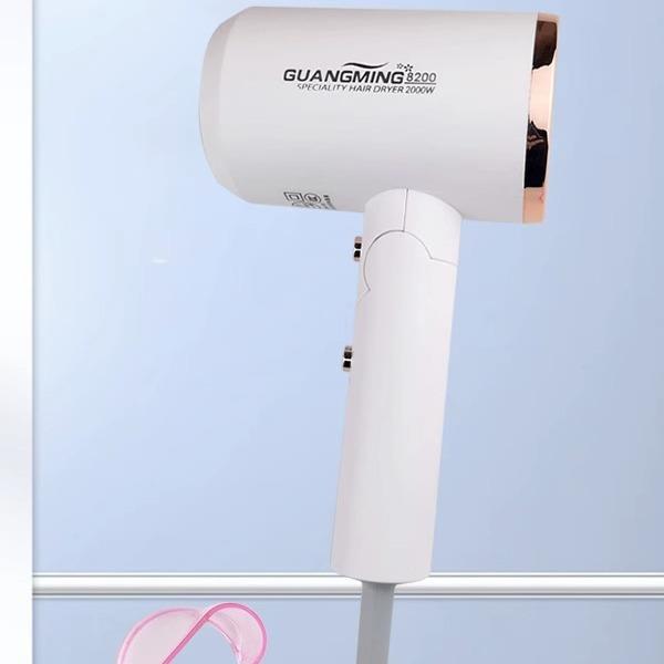 直销新款电吹风机家用折叠2000W大风力大功率速干女士风筒负离子