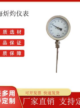 BLD北京布莱迪全不锈钢双金属温度计WSSF-413 0~100℃ 1.5% 径向