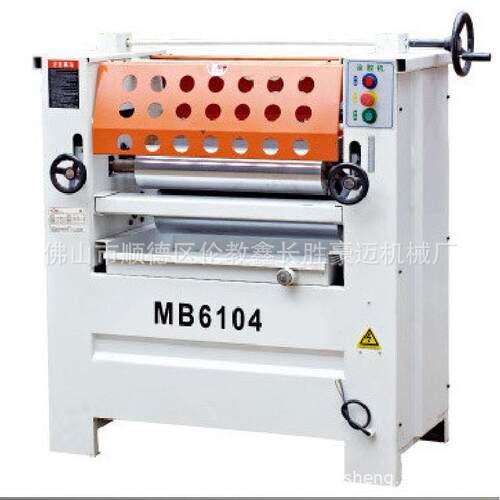 MB6104单面板材涂皮机木工涂胶机小型上胶机刷胶机滚胶机