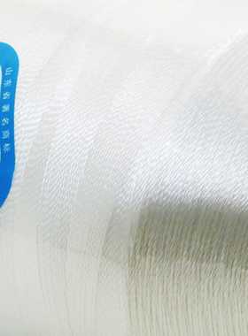 新款直销供应840D涤纶高强线棉被皮革线白色大卷1000D集装袋吨包