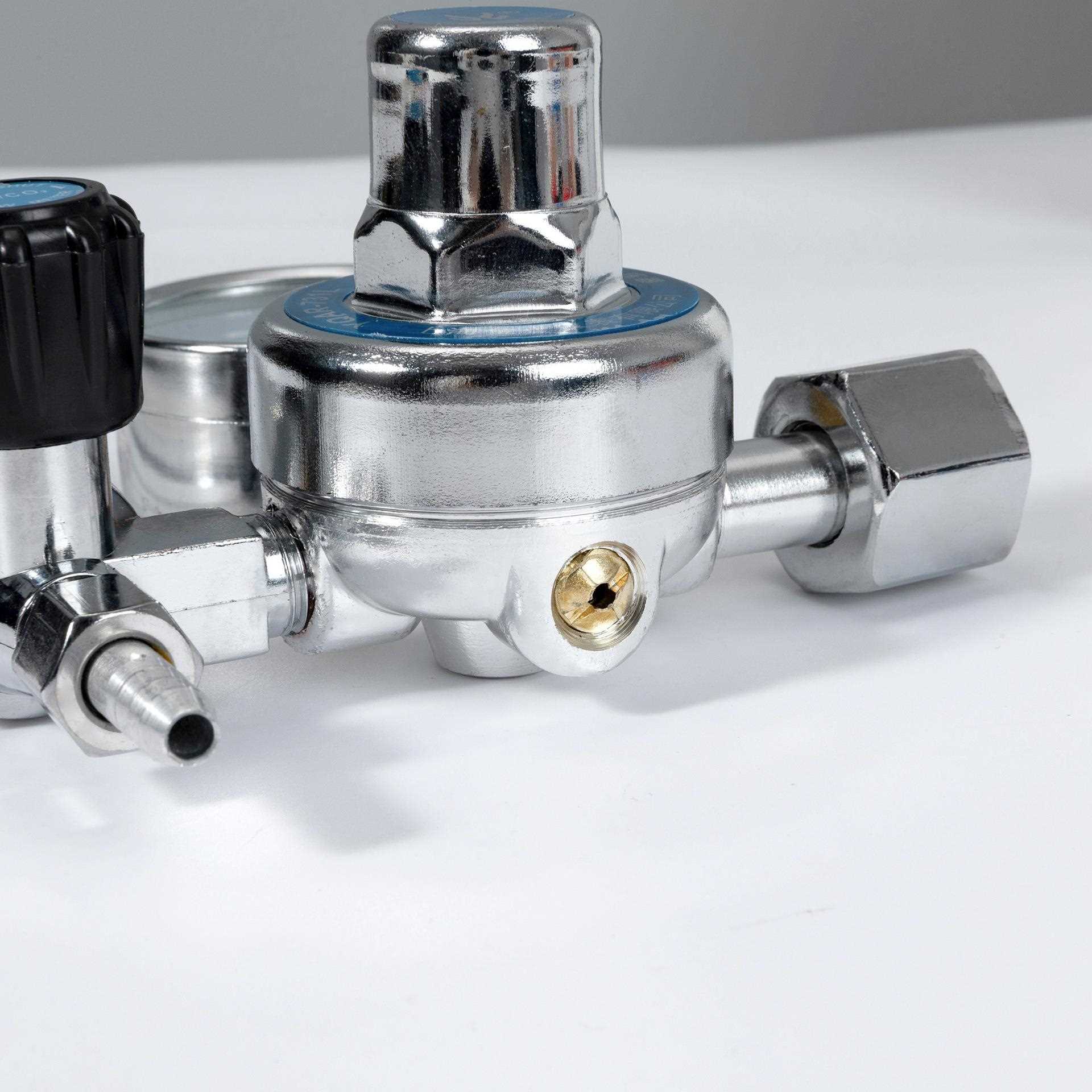 新款直销牌双管氩气表氩气减压器压力表量大从优