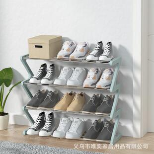 柜收纳置物架儿 新款 直销Z型简易多层小号鞋 架家用组装 宿舍防尘鞋
