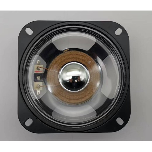 喇叭防水扬声器8欧5W4寸102MM方型透明内磁防水防潮高品质 厂发货