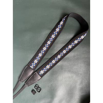 Unikstrap经典绣花通用相机背带可斜挎相机肩带Camera strap