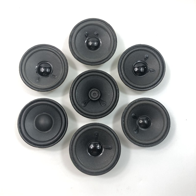 全新库存2.5寸66MM圆型外磁泡边全频喇叭扬声器4/8/16欧1W2W3W5W