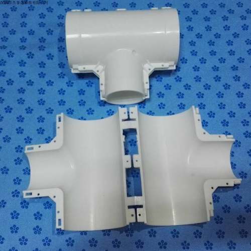 厂家直供PPR一体保温管卡扣配件管壳外包PVC护套连接片三通防晒