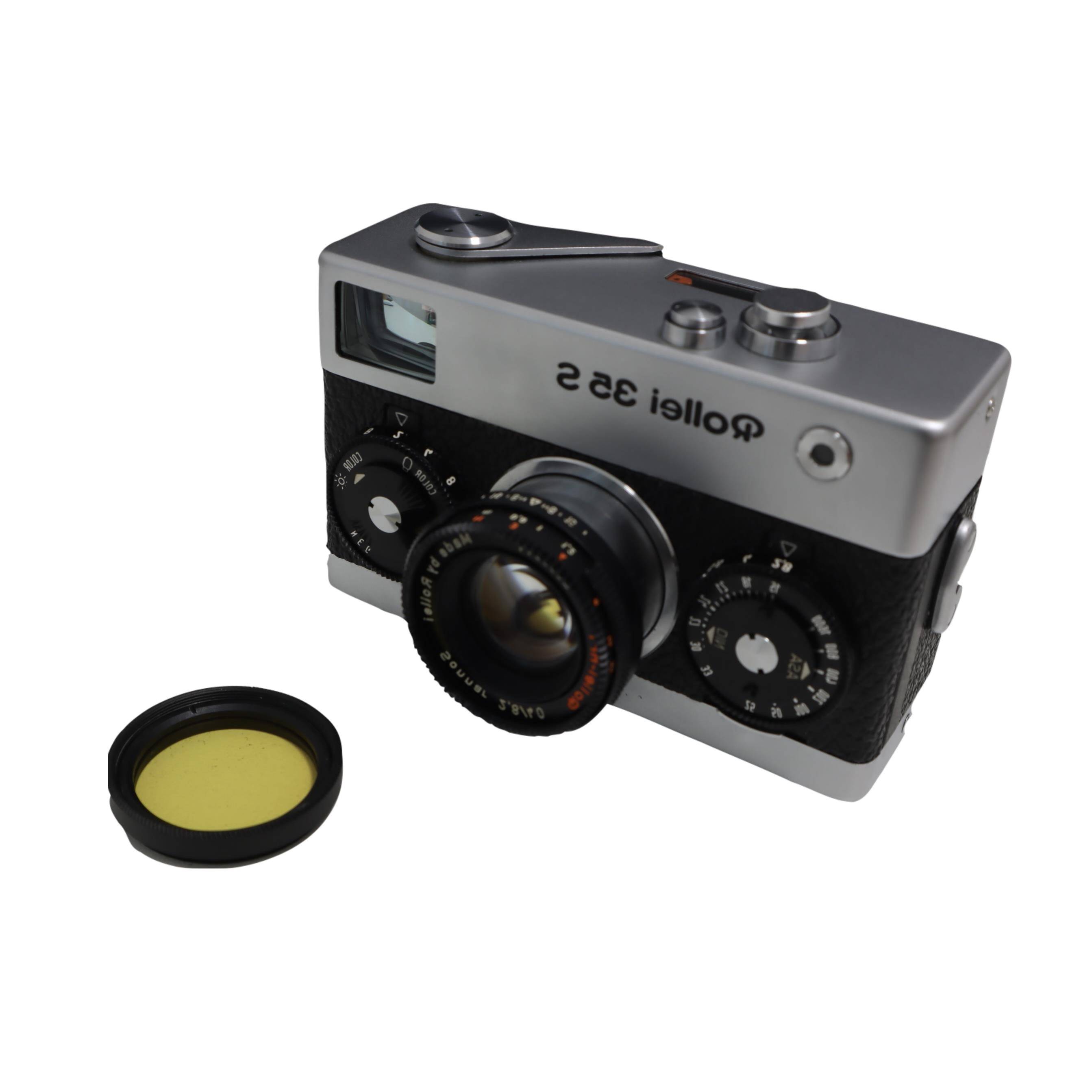 禄来 Rollei 35系列 专用彩色滤镜（黄红蓝橙绿紫）