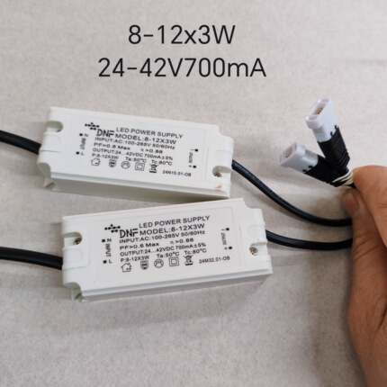 DNF达飞宁筒灯射灯隔离驱动电源镇流器变压器24-42V8-12x2W 3W600
