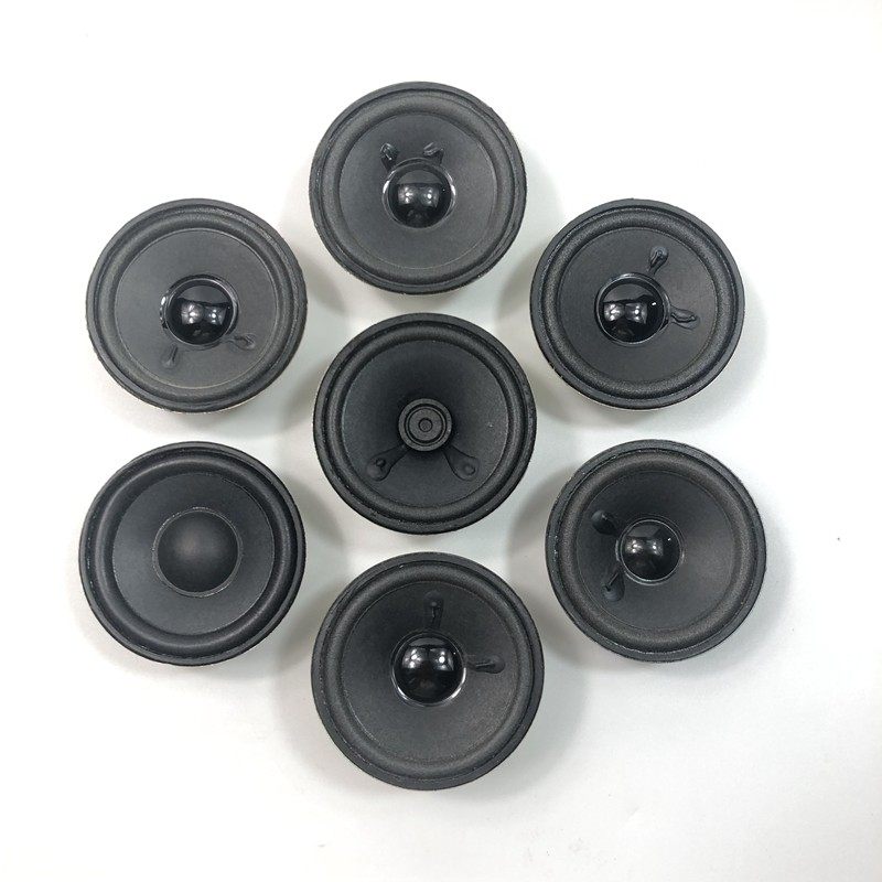全新库存2.5寸66MM圆型外磁泡边全频喇叭扬声器4/8/16欧1W2W3W5W