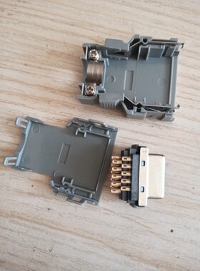 发那科数控车床CNC编码器插头PCR-20F驱动器接头 PCR-20芯卡扣式