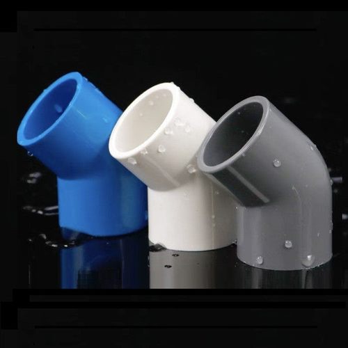 PVC直弯 45度弯头20 25 32 50 110 200水箱鱼缸 给水管接头配件