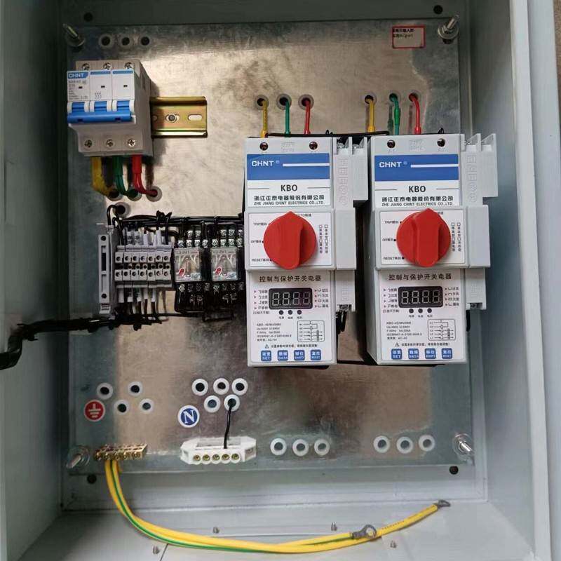 订做工地成套排污泵配电箱接触器型KB0型排污泵地下室水泵控制箱