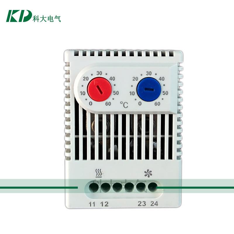 直销ZR011温控器机柜风扇加热双控制温度控制器升温散热温控器