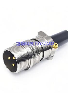 MS3106A-14S-5S圆形连接器MIL-DTL-50155芯焊接母插头螺纹