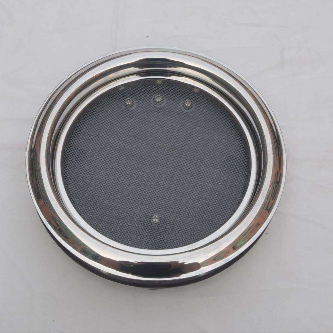 舷窗房车船艇用防蚊透视气光建筑房侧窗换气不锈钢316LD250mm