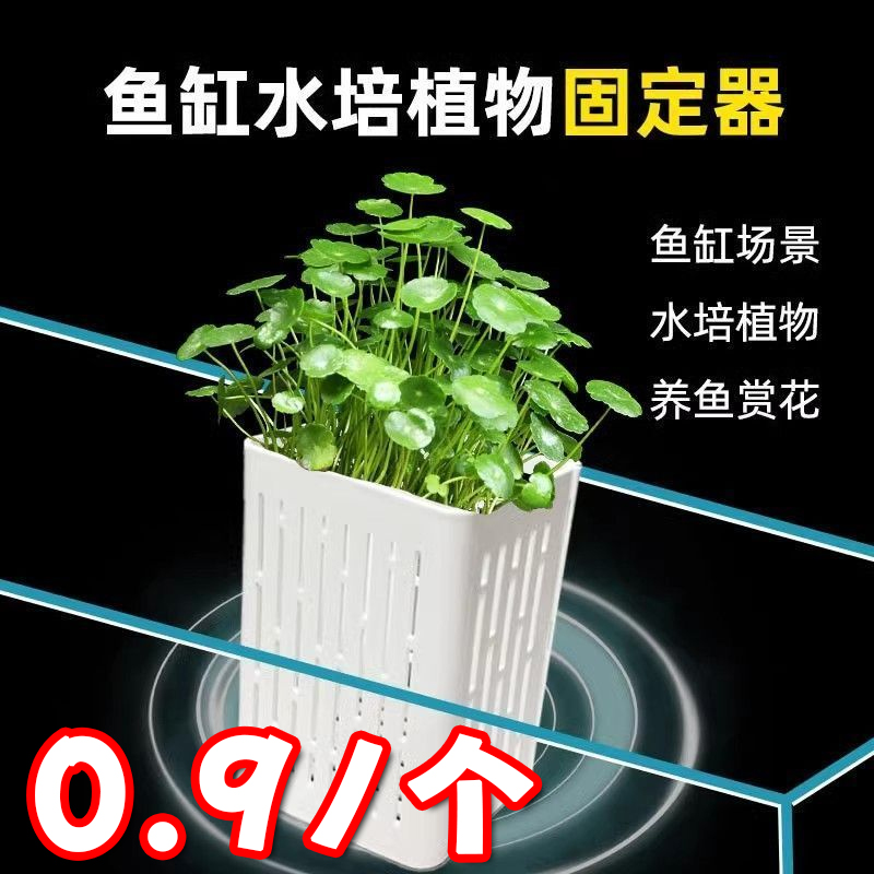 鱼缸专用水培植物篮家用水草种植挂式挺水植物鱼缸定植篮红薯蓝子