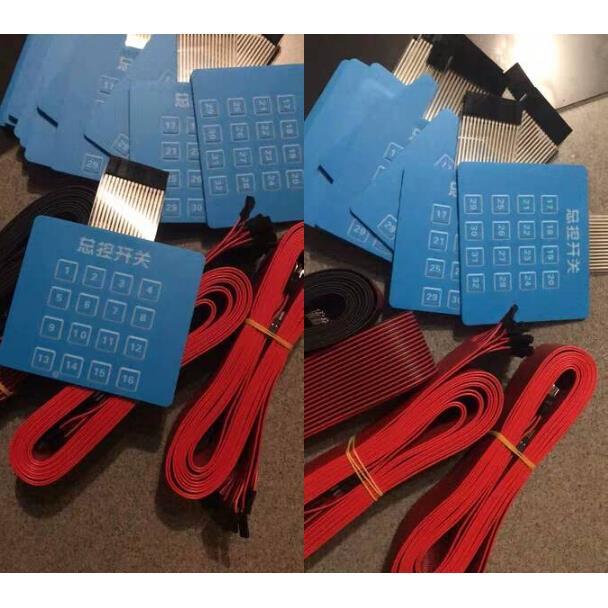 体主机裸机总电脑一开源关线MNU控开关一键开机延长线开关加长电